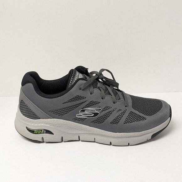 Skechers Arch Fit Charge Sneakers, Grey, Men\'s 10.5 M main image 3